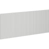 Mexen Rivel avant rainuré pour le corps de meuble de salle de bains 120 x 43,5 cm, gris mat - 91A20-1200-470-1-62