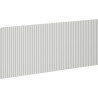 Mexen Rivel panneau avant rainuré pour meuble de salle de bain 120 x 43,5 cm, gris mat - 91A20-1200-470-1-62