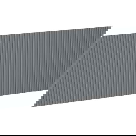 Mexen Rivel panneau avant rainuré pour meuble salle de bain 80 x 43,5 cm, graphite mat - 91A20-0800-470-1-66