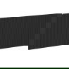 Mexen Rivel avant rainuré pour corps de meuble de salle de bains 90 x 43,5 cm, noir mat - 91A20-0900-470-1-71