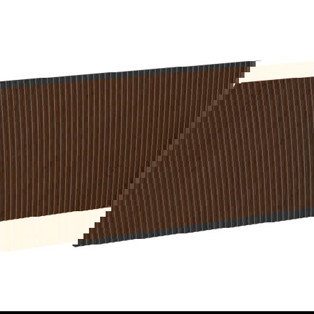 Mexen Rivel façade rainurée pour corps de meuble de salle de bains 90 x 43,5 cm, noix - 91A20-0900-470-1-86