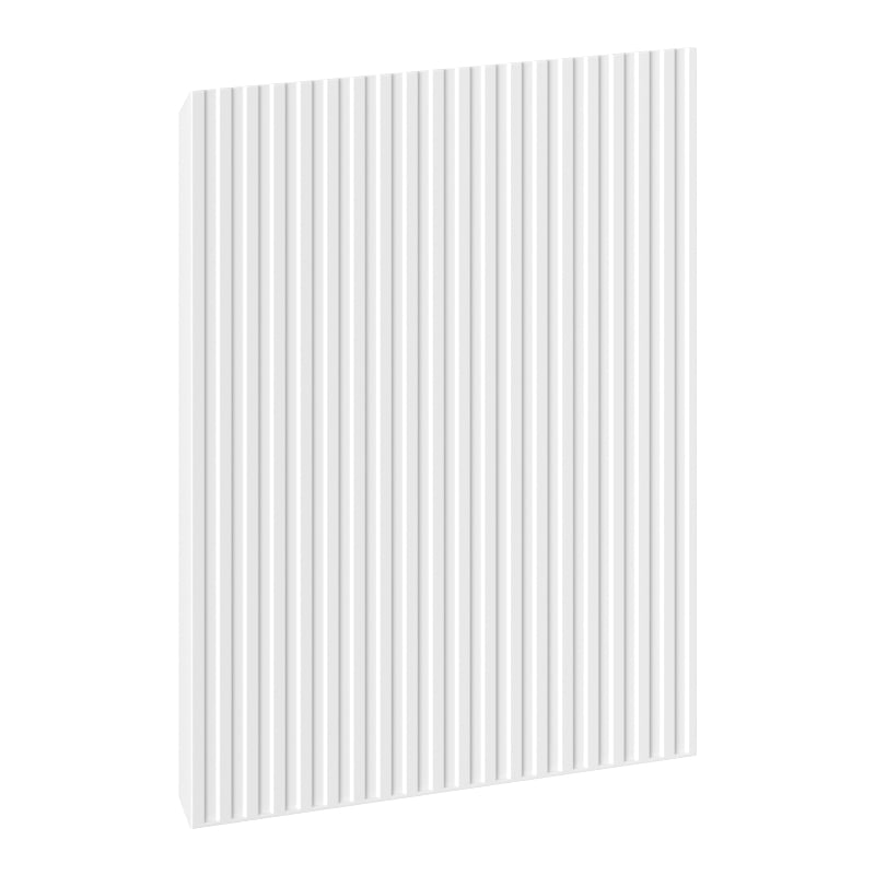 Mexen Rivel façade rainurée pour meuble de salle de bain 45 x 43,5 cm, blanc mat - 91A21-0450-470-1-01