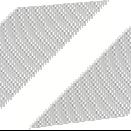 Mexen Rivel avant rainuré pour caisson de meuble de salle de bain 40 x 43,5 cm, gris mat - 91A21-0400-470-1-62