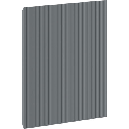 Mexen Rivel façade rainurée pour le corps du meuble de salle de bain 35 x 43,5 cm, graphite mat - 91A21-0350-470-1-66