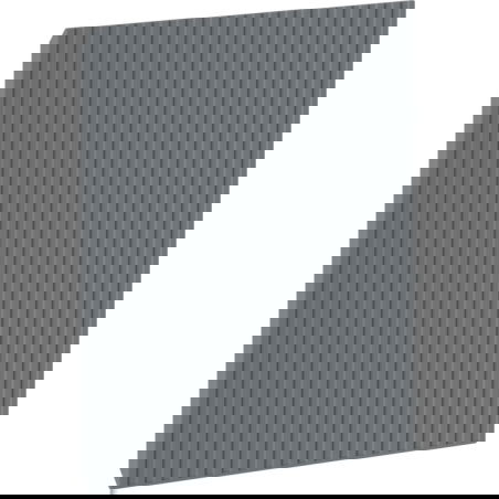 Mexen Rivel front rainuré pour le corps du meuble de salle de bain 45 x 43,5 cm, graphite mat - 91A21-0450-470-1-66