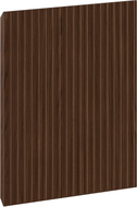Mexen Rivel façade rainurée pour le corps de meuble de salle de bain 40 x 43,5 cm, noyer - 91A21-0400-470-1-86