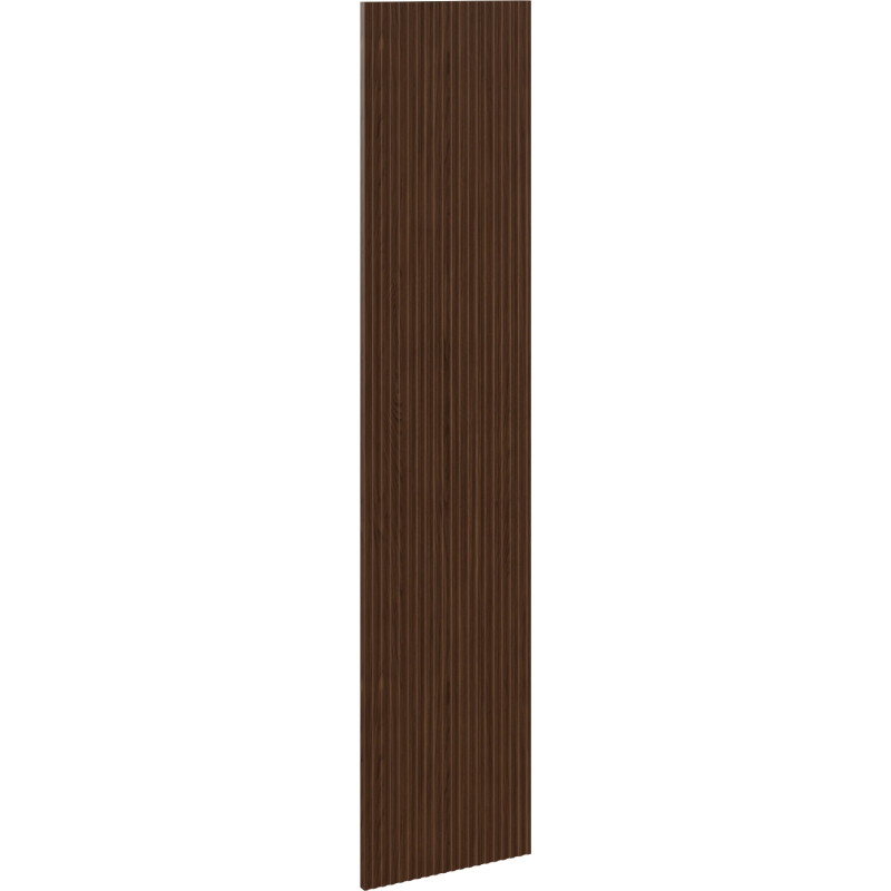 Mexen Rivel façade cannelée pour le corps du meuble de salle de bain 35 x 160 cm (1 pièce), noyer - 91A21-1600-300-1-86