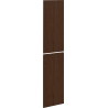 Mexen Rivel façade rainurée pour le corps de l'armoire de salle de bain 35 x 80 cm (2 pièces), noyer - 91A21-1600-300-2-86