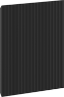 Mexen Rivel frontal cannelé pour meuble de salle de bain 35 x 43,5 cm, noir mat - 91A21-0350-470-1-71