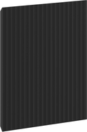 Mexen Rivel façade rainurée pour le corps du meuble de salle de bains 40 x 43,5 cm, noir mat - 91A21-0400-470-1-71