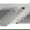 Mexen Exo cabine de douche carrée pivotante 80 x 80 cm, transparent, or - 8110-080-080-50-00