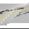 Mexen Exo cabine de douche coulissante semi-circulaire 100 x 80 cm, transparent, doré - 8131-100-080-50-00