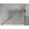 Mexen Lima cabine de douche pliante 75 x 120 cm, transparent, chromé - 856-075-120-01-00