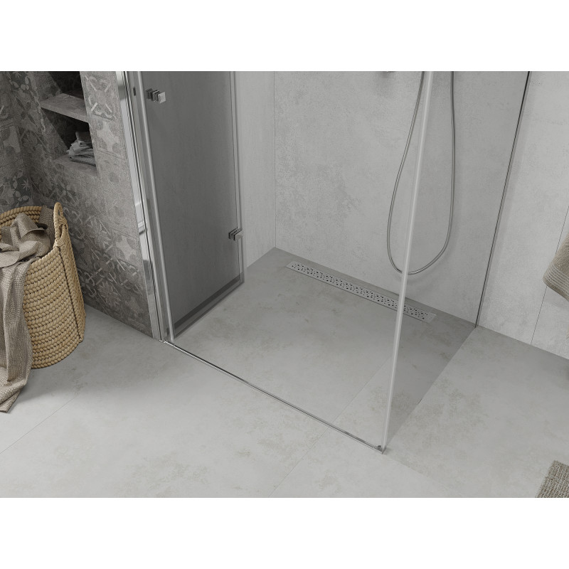 Mexen Lima cabine de douche pliante 85 x 70 cm, transparente, chrome - 856-085-070-01-00