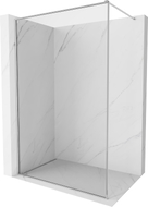 Mexen Kioto-F paroi de douche Walk-in avec cadre 110 x 202 cm, transparent 8 mm, chrome - 800-110-104-01-00