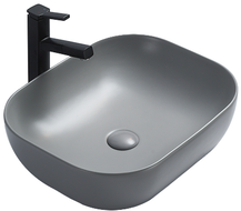 Mexen Rita lavabo vasque 45 x 32 cm, gris clair mat - 21084561