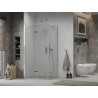Mexen Lima cabine de douche pliable 95 x 70 cm, transparent, chromé - 856-095-070-01-00