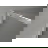 Mexen Kioto-F Paroi de douche Walk-in avec cadre 90 x 202 cm, givrée 8 mm, nickel brossé - 800-090-104-97-30