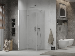 Mexen Lima cabine de douche pliante 105 x 80 cm, transparent, chrome - 856-105-080-01-00