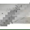 Mexen Lima cabine de douche pliante 90 x 80 cm, transparent, chrome + receveur plat - 856-090-080-01-00-4010