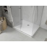 Mexen Lima cabine de douche pliante 110 x 70 cm, transparente, chrome + receveur plat - 856-110-070-01-00-4010