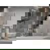 Mexen Lima Duo cabine de douche pliante 80 x 80 cm, transparent, chrome - 856-080-080-02-00