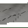Mexen Kioto-F paroi de douche à l'italienne avec cadre 180 x 75 cm, transparent 8 mm, métal fusil - 800-180-202-04-95-075