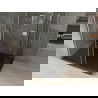 Mexen Omega cabine de douche coulissante 100 x 80 cm, transparent, chrome + receveur Flat, noir - 825-100-080-01-00-4070