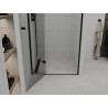 Mexen Roma porte de douche pivotante 100 cm, transparente, noire - 854-100-000-70-00
