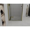 Mexen Roma porte de douche pivotante 120 cm, transparent, doré - 854-120-000-50-00