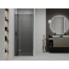 Mexen Roma porte de douche battante 70 cm, graphite, chrome - 854-070-000-01-40