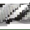 Mexen Exo cabine de douche battante 80 x 85 cm, transparent, or - 814-080-085-50-00