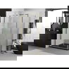 Mexen Exo cabine de douche battante 80 x 85 cm, transparent, or - 814-080-085-50-00