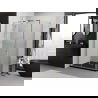 Mexen Exo cabine de douche coulissante 140 x 70 cm, transparent, or - 8151-140-070-50-00