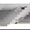 Mexen Exo cabine de douche coulissante 90 x 75 cm, transparent, or - 8151-090-075-50-00