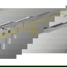 Cabine de douche battante Mexen Exo 125 x 85 cm, transparente, or - 819-125-085-50-00