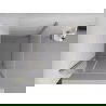 Mexen Exo cabine de douche pivotante 100 x 100 cm, transparente, dorée - 819-100-100-50-00