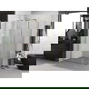 Cabine de douche pliante Mexen Exo 90 x 85 cm, transparent, or - 8182-090-085-50-00