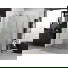 Mexen Exo cabine de douche battante 90 x 100 cm, transparent, or - 8182-090-100-50-00
