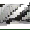 Mexen Exo cabine de douche battante 90 x 100 cm, transparent, or - 8182-090-100-50-00