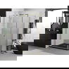 Cabine de douche pliante Mexen Exo 70 x 80 cm, transparent, or - 8181-070-080-50-00