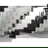 Mexen Exo cabine de douche battante 80 x 80 cm, transparent, or - 8181-080-080-50-00