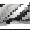 Mexen Exo cabine de douche battante 80 x 80 cm, transparent, or - 8181-080-080-50-00