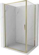 Mexen Exo-BR cabine de douche pivotante 70 x 85 cm, transparente, dorée - 8181-070-085-50-00