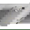 Mexen Exo cabine de douche pivotante 85 x 85 cm, transparent, or - 8181-085-085-50-00