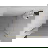 Mexen Exo cabine de douche pivotante 100 x 85 cm, transparent, or - 8181-100-085-50-00