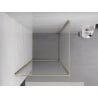 Mexen Exo cabine de douche battante 95 x 95 cm, transparent, or - 8181-095-095-50-00