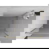 Mexen Exo cabine de douche pivotante 85 x 70 cm, transparent, or - 817-085-070-50-00