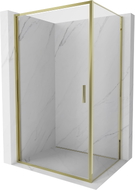 Mexen Exo-B cabine de douche pivotante 70 x 85 cm, transparente, dorée - 817-070-085-50-00