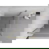 Mexen Exo cabine de douche pivotante 85 x 85 cm, transparent, or - 817-085-085-50-00